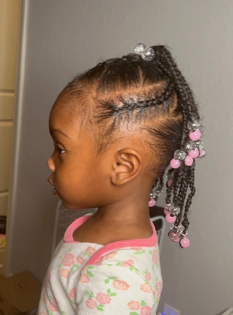 Picture of briaded hair